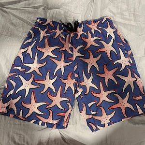 Vilebrequin Boys Size 12 Starfish Print Bathing Suit